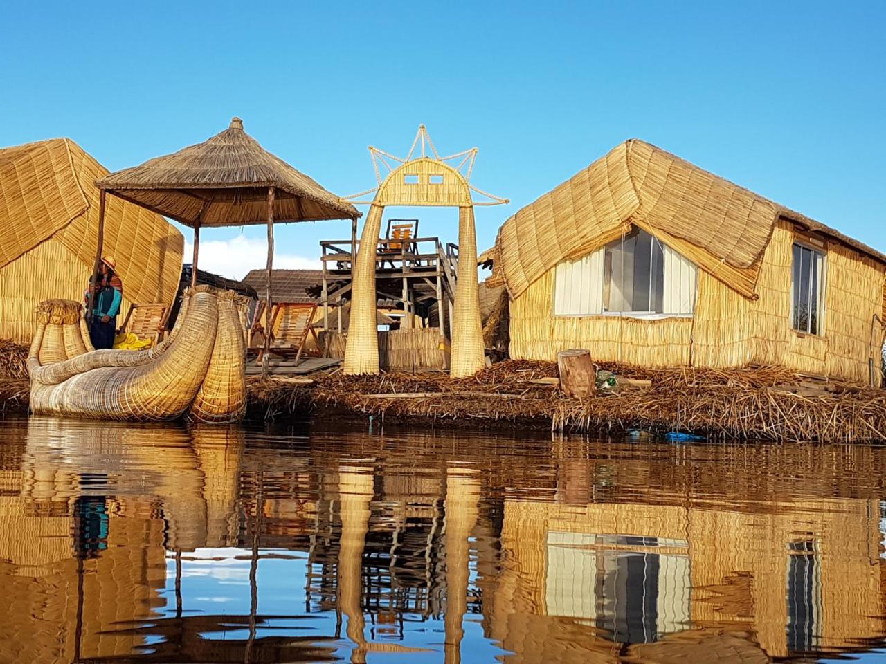 Uros Lake Titicaca Lodge プーノ エクステリア 写真